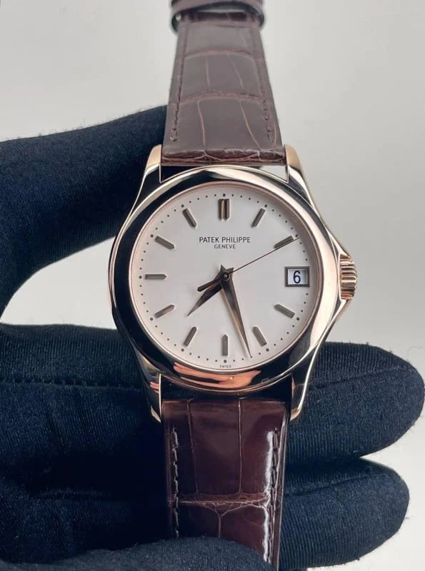 Patek Philippe Calatrava 18k Rose Gold 3