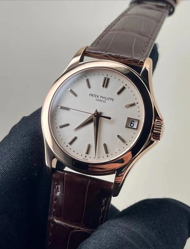 Patek Philippe Calatrava 18k Rose Gold 4