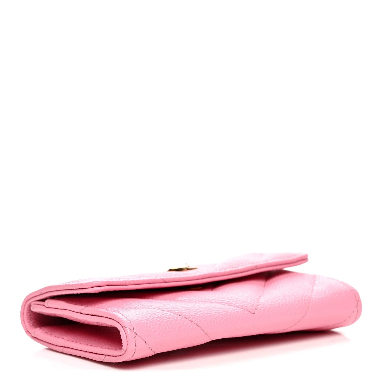 Shiny Chevron Flap Card Holder 4