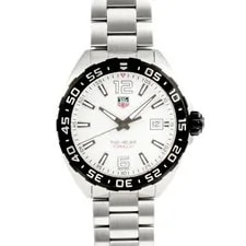 Tag Heuer — TAG Heuer WAZ1111.BA0875 Formula 1 Caliber 5 White Dial — Watch — resale