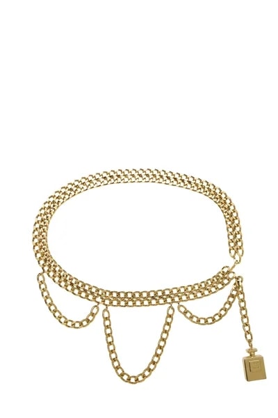 Chanel — Perfume Bottle Chain Belt — Accessory — resale