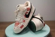 Nike SB Dunk Low Featuring Custom Graphics Inspired By Stüssy 3