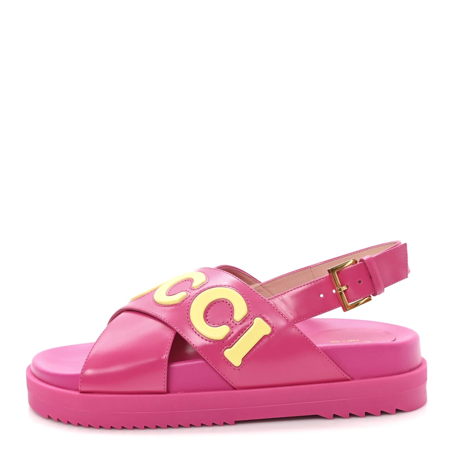 Gucci — Cosmos Softy Interlocking G Slingback — Designer Shoe — resale