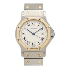 Cartier — Cartier Santos W2001583 Ivory — Watch — resale