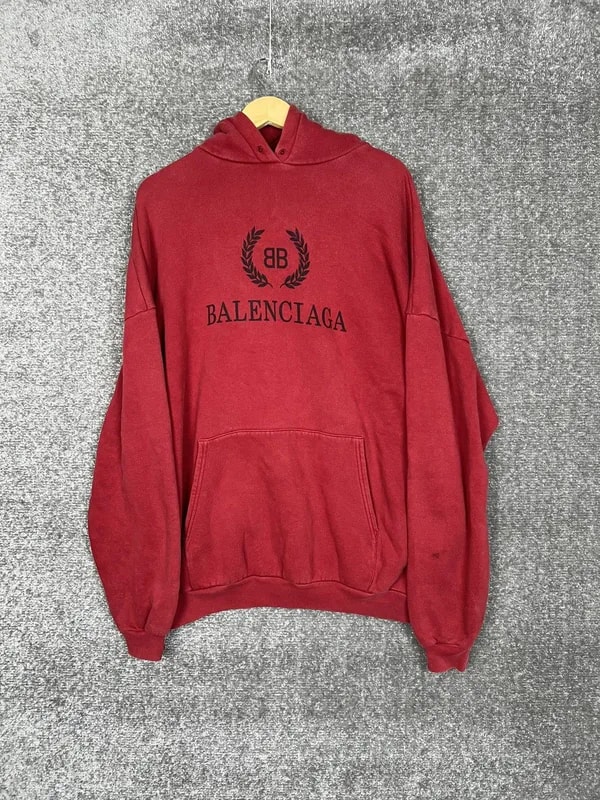 Balenciaga — Balenciaga BB Crest Logo Hoodie — streetwear — resale