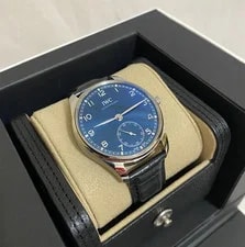 IWC Portugieser Automatic Movement With Blue 40.4mm Dial IW358305 2