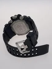 Casio Solar G Shock Analog Digital Rubber BLK SS From Japan 4