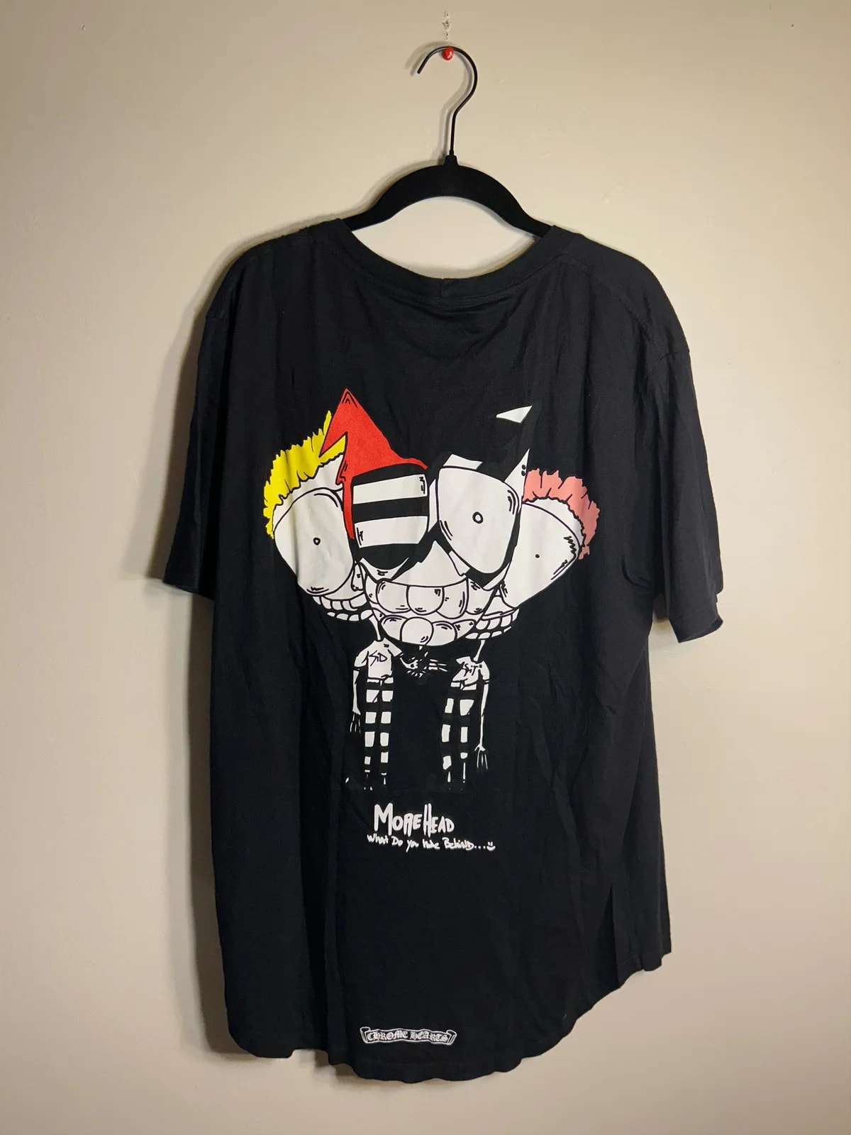 Chrome Hearts — Hearts More Head T-Shirt — streetwear — resale