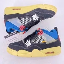 Air Jordan 4 Retro "Union OFF " 2020 - Size 7 - dc9533 001 (14121-42) 2