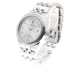 Tudor 56000 Glamour Date-Day 10-Diamond Automatic From Japan G0803 2