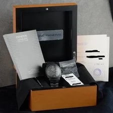 Panerai Luminor GMT Ceramica Black Dial on Bracelet PAM00438 Complete 2014 4