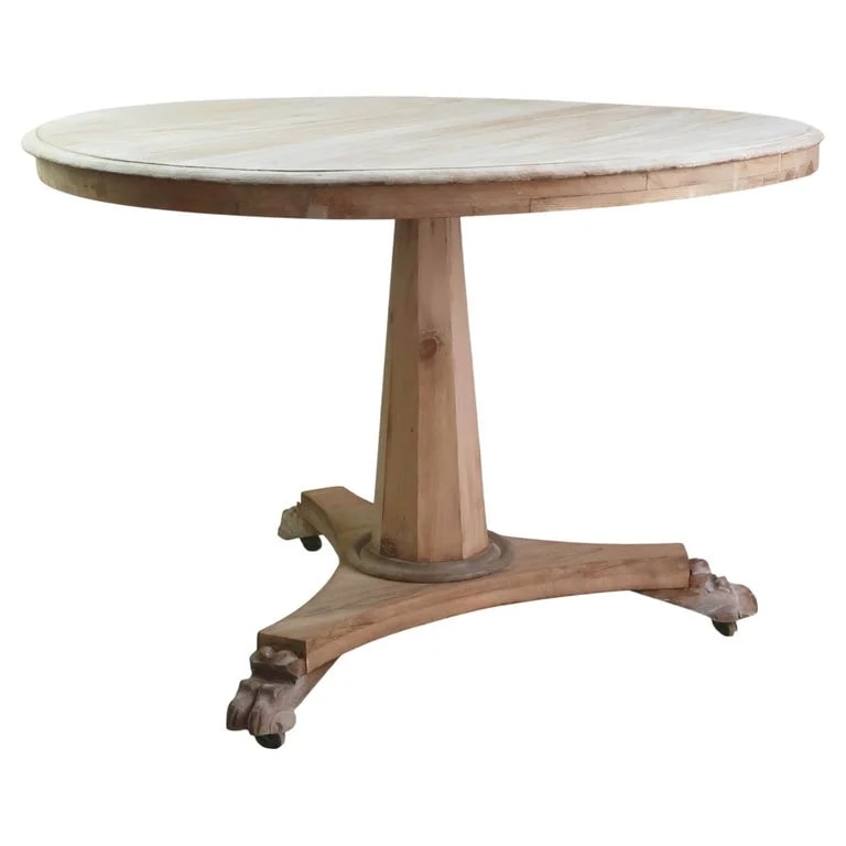 Small Antique Palladian Style Round Bleached , English, C.1835 — Furniture — resale
