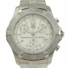 Tag Heuer — TAG Heuer Chronograph CN1111 Silver Dial Stainless Steel — Watch — resale