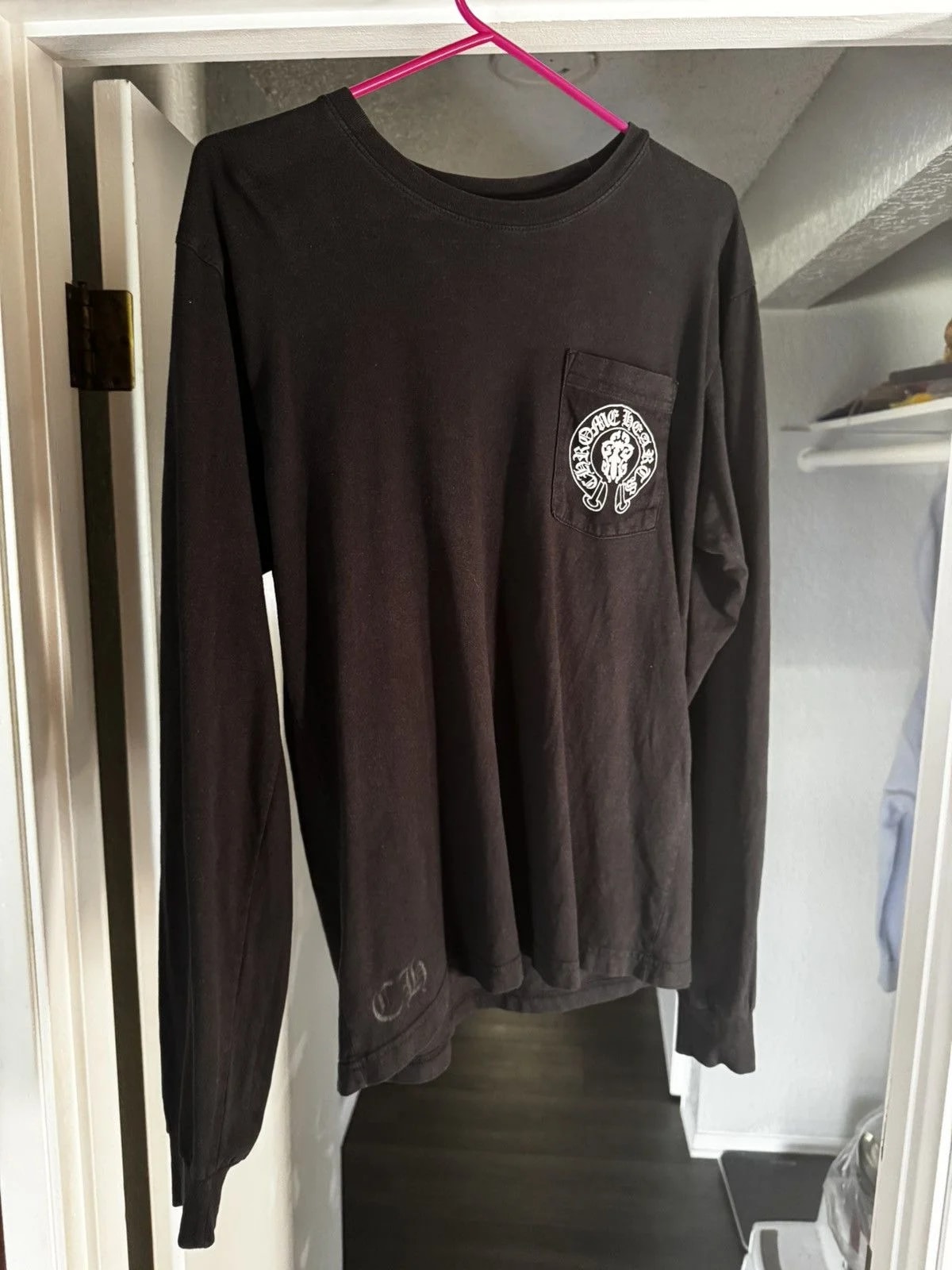 Chrome Hearts — Hearts USA Flag Longsleeve — streetwear — resale