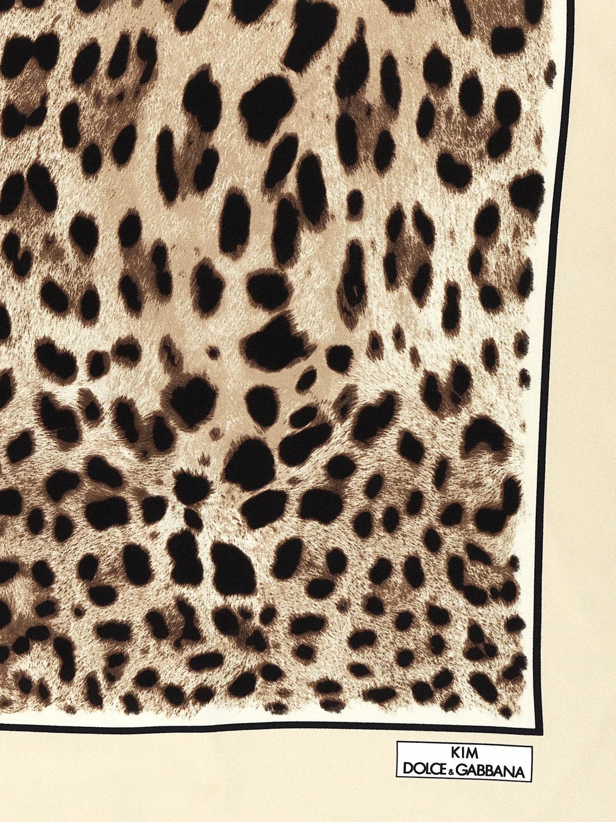 Dolce & Gabbana Leopard-Print Twill Scarf — Scarfs 2