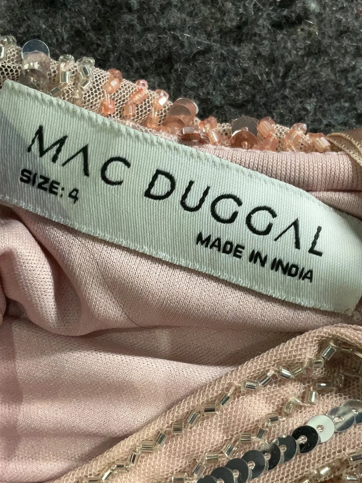 Mac Duggal Cocktail Dress Size 4 3