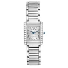 Cartier Tank Francaise Small Steel Diamond W4TA0020 Card 2