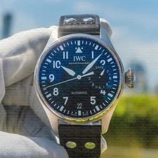 IWC Big Pilot Dual Barrel 7 Day Automatic IW501001 Black Dial Full Set 3