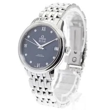 Omega DE Ville Prestige 424.10.33.20.53.001 33mm SS Navy #C6978 2
