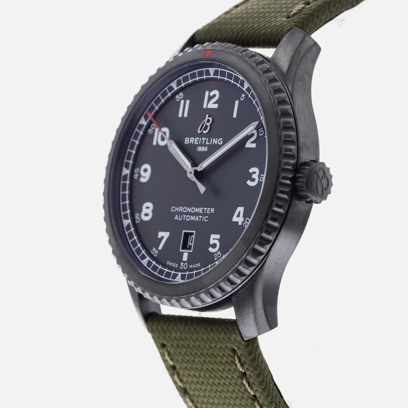 Breitling Aviator 8 Automatic 41 Blacksteel Curtiss Warhawk M17315 2