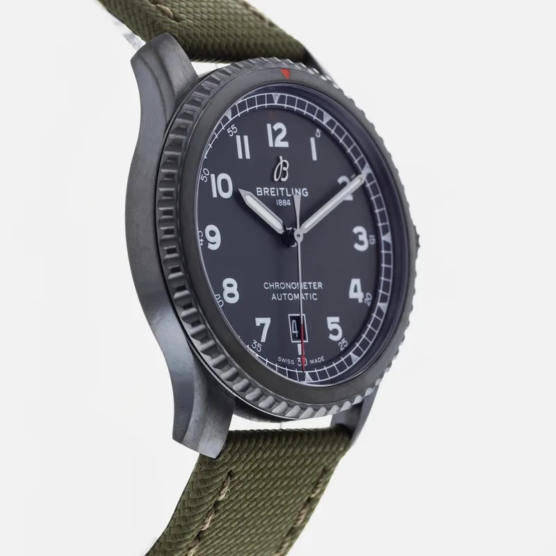 Breitling Aviator 8 Automatic 41 Blacksteel Curtiss Warhawk M17315 4