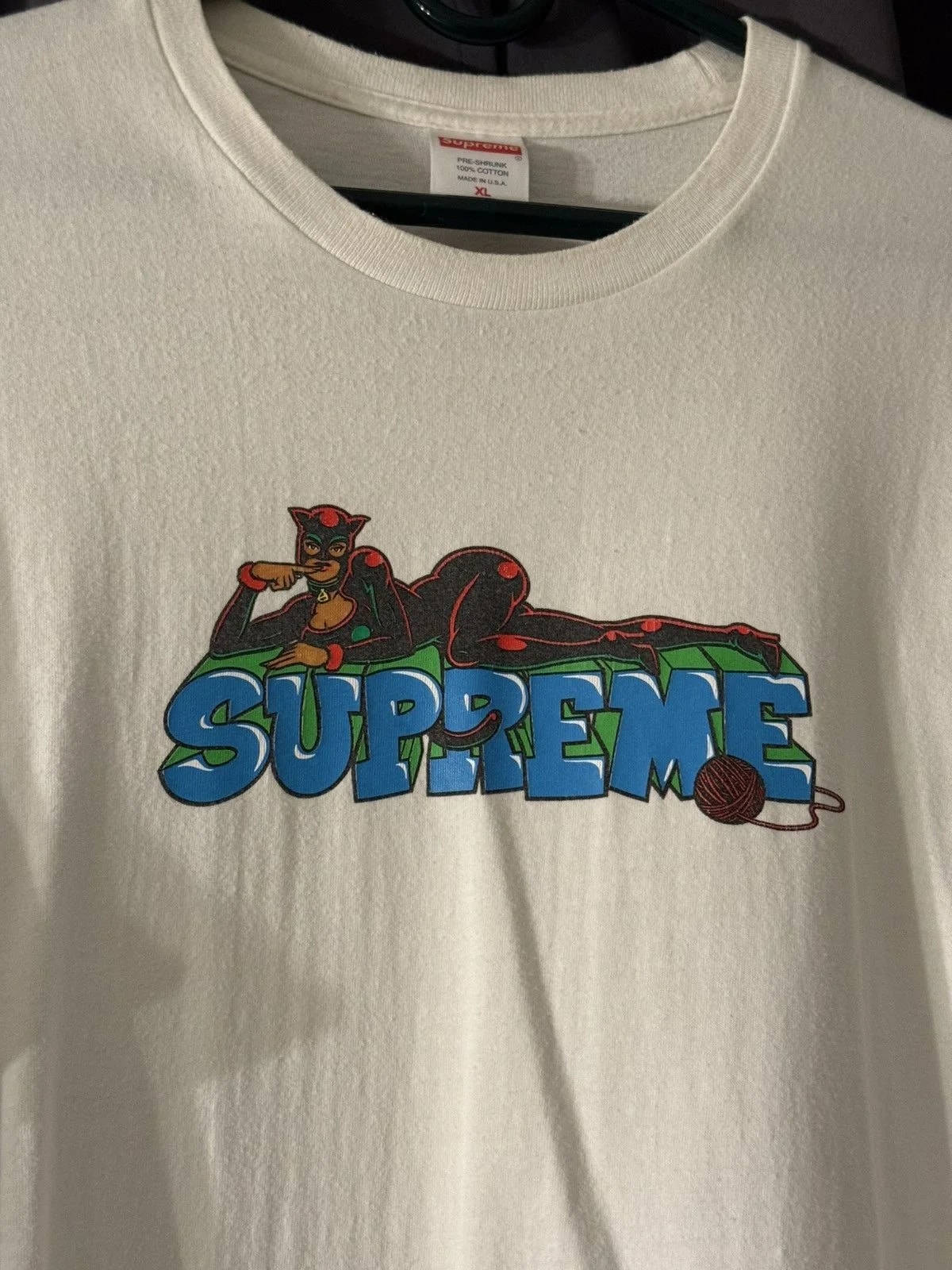 Supreme — Supreme Cat Woman Tee — streetwear — resale