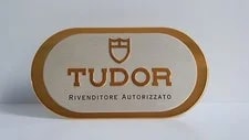 Tudor Authorized Dealer Agent Officiel Plate Display Stand Dealer 80s 2