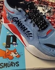 Size 13 - the Smurfs X Puma Rs-x Hefty Smurf Limited Edition 2