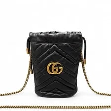 Gucci Chevron Mini GG Marmont Bucket (ws070126c0r) 2