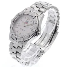 TAG Heuer Professional 2000 Series WK1112 Date Silver Dial Quartz 's_970587 2
