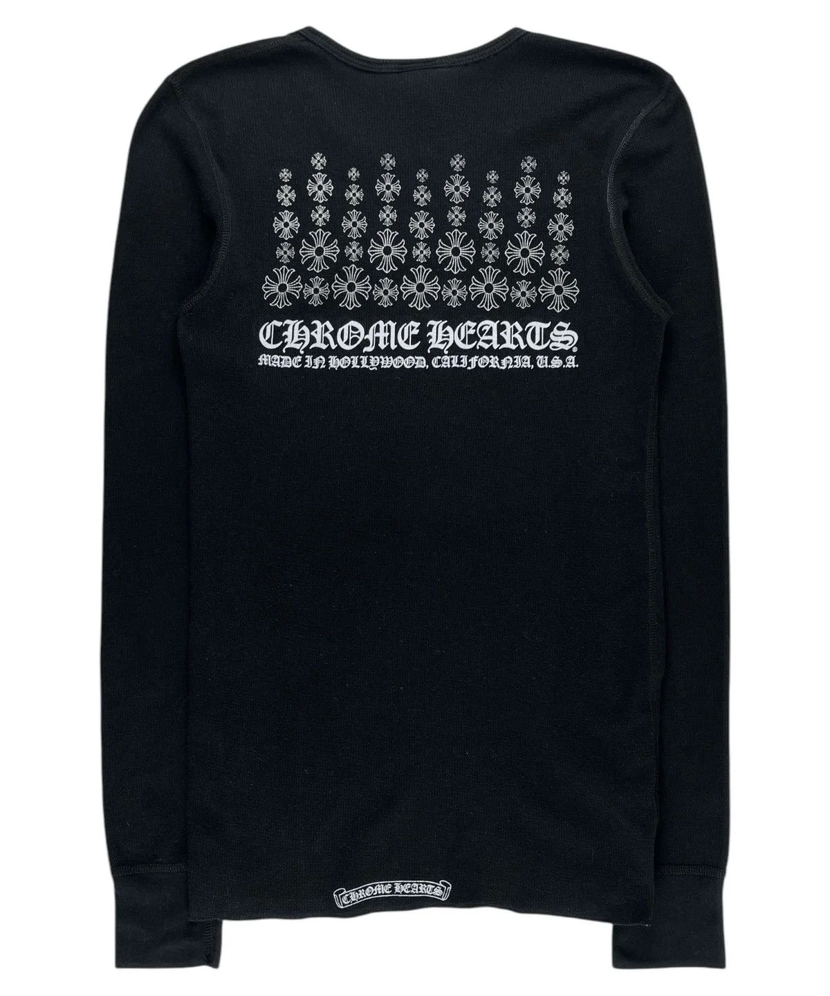 Chrome Hearts — Hearts Made in Hollywood Thermal Longsleeve Tshirt — streetwear — resale