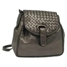 Bottega Veneta — Bottega Veneta Backpack Metallic Backpack — Handbag — resale