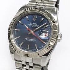 Rolex Datejust 116264 36mm White Gold, Stainless Steel Blue #UW1488 2