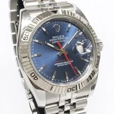 Rolex Datejust 116264 36mm White Gold, Stainless Steel Blue #UW1488 3