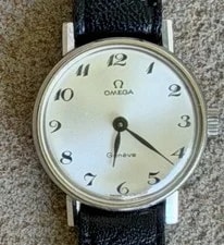 Omega Geneve 511.0410 Manual Winding 24mm Silver Dial Swiss 2