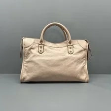Balenciaga City Medium Motorcycle Nude 2