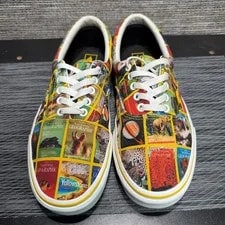 VANS — Vans Era Shoes 9.5 National Geographic Magazine Cover Print Low Top — Sneaker — resale
