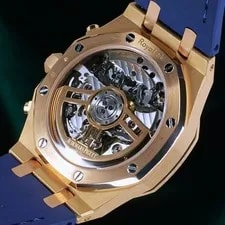 Audemars Piguet Royal Oak Chronograph 18K Rose Gold Blue 26239OR.OO.D315CR.01 3
