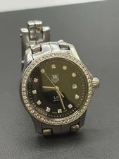 TAG Heuer Link WJF131A Quartz 27mm Diamond DialBezel SS SPB JA-367663 4