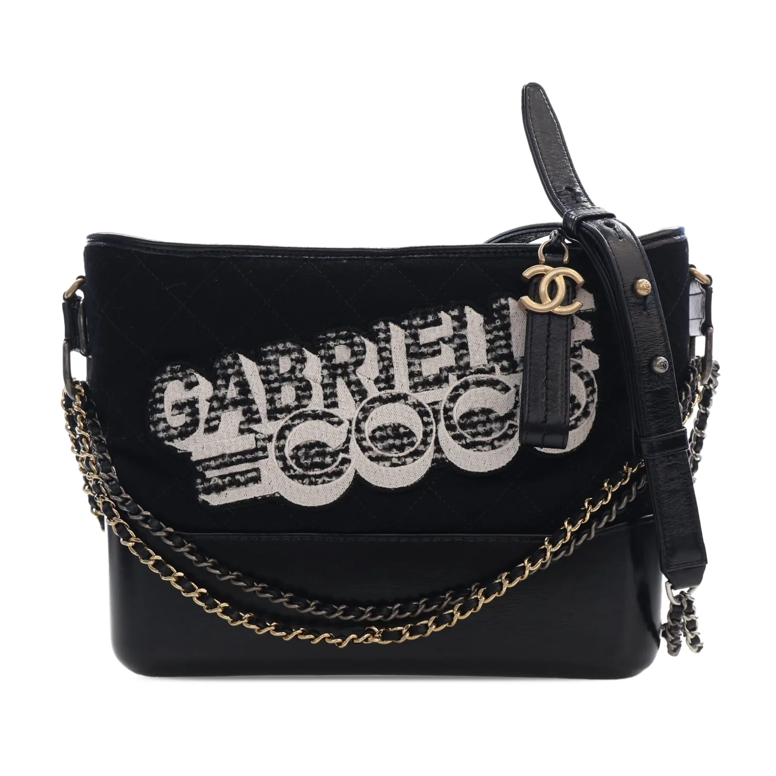 Chanel — Medium Coco Embroidered Gabrielle Hobo — Handbag — resale