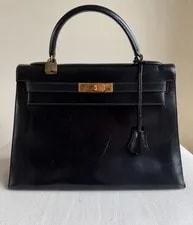 Hermès — Hermes Kelly 32 Sellier 1988 Hardware — Handbag — resale