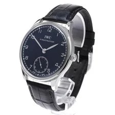 IWC — IWC Portugieser IW545407 44mm SS Black #C4338 — Watch — resale