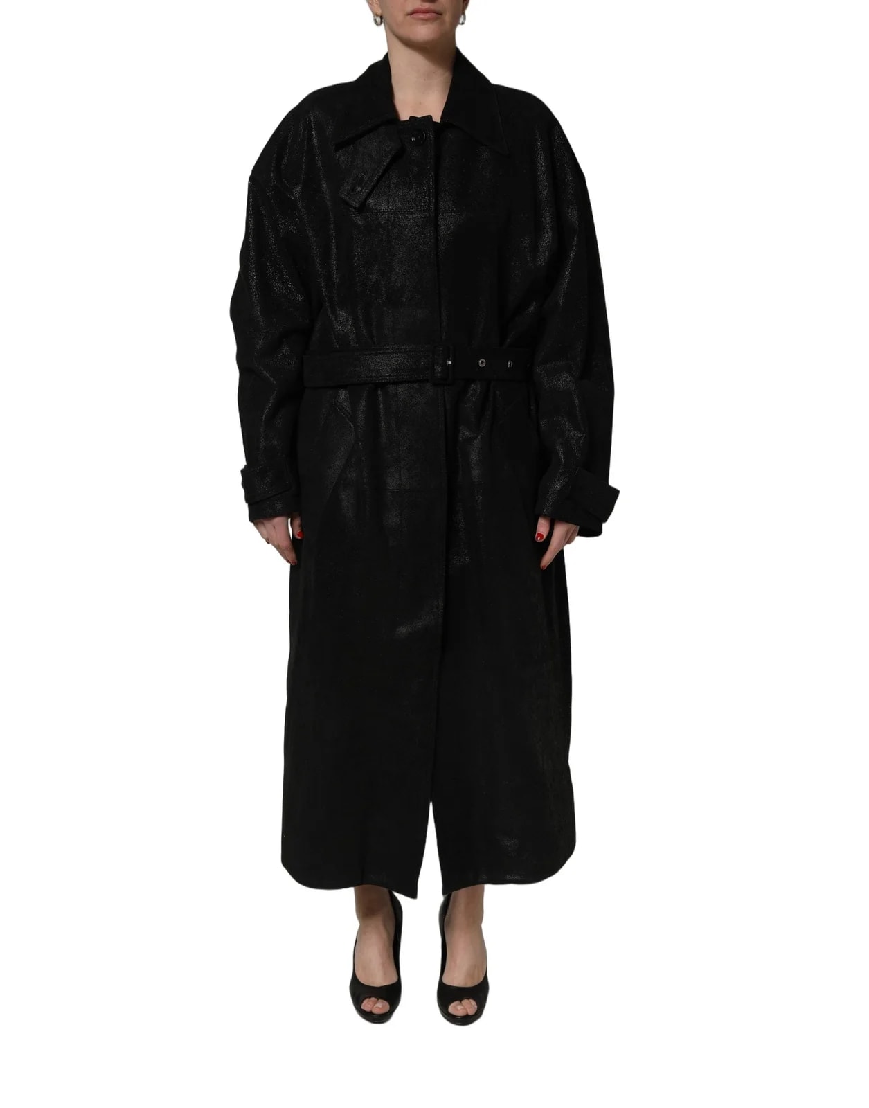 Dolce & Gabbana — Dolce & Gabbana Belted Trench Coat Jacket — Clothing — resale