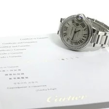 Cartier — Cartier Ballon Bleu MM W4BB0016 33mm SS Silver Dial Automatic #C036 — Watch — resale