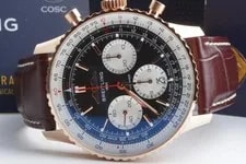Breitling Navitimer B01 Chronograph 43 RB0138 750 18K Rosé Gold Full Set V.202 # 2