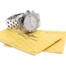 Breitling A13350 Chronomat Date Automatic S Good Condition With 920991 2