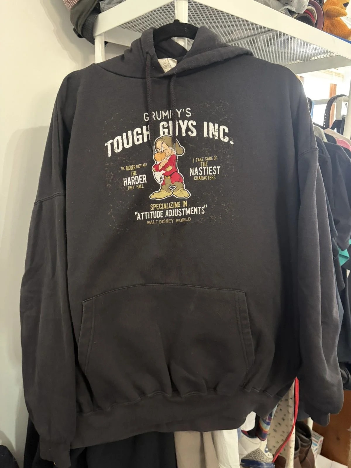 90’s Disney World “Bad Guys Inc.” Hoodie — streetwear — resale