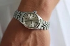 Genuine Rolex 6517 Oyster Perpetual . Automatic WG Bezel. 3