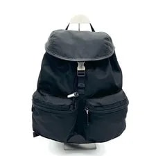 Prada Drawstring Backpack Triangle Logo 2