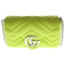 Gucci — Gucci GG Marmont Quilting Chain Mini Quilted 841290 08f — Handbag — resale